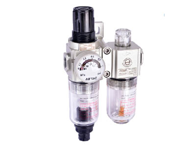 Linha GAFC100 – Filtro Regulador + Lubrificador Compacto